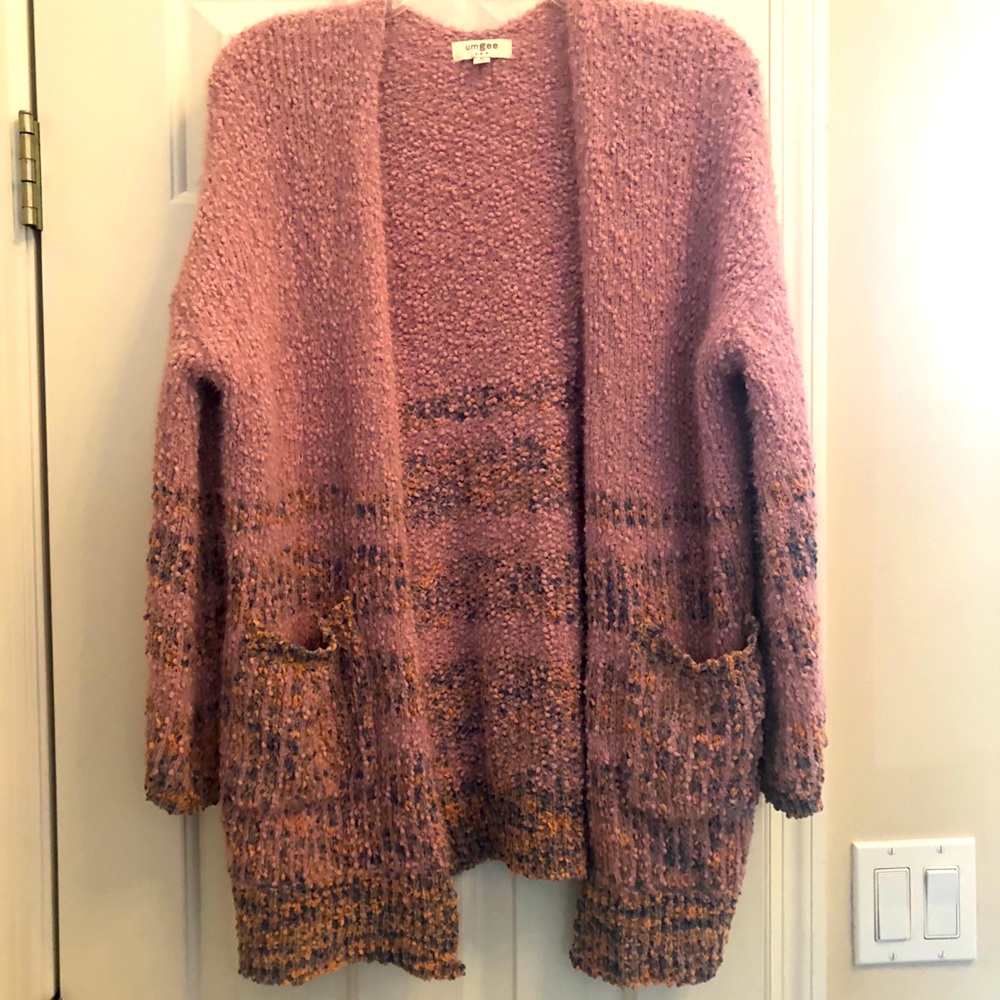 NWOT Super cozy Cardigan sweater by Umgee. Medium